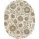 preview thumbnail 26 of 50, Livabliss Athena Transitional Area Rug White - Oval - 8' x 10'