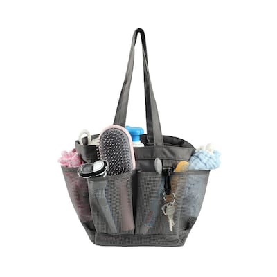 Utopia Alley Mesh Portable Shower Caddy, Quick Dry Shower Tote Bag ,Bathroom Organizer Bag