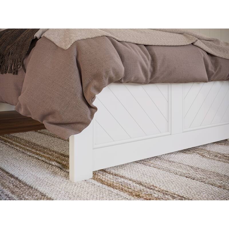 Canyon Platform Bed with Matching Headboard and Footboard