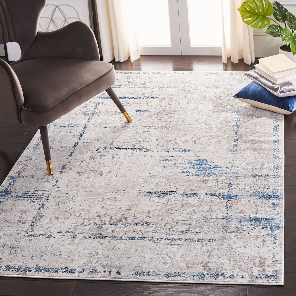 SAFAVIEH Amelia Temma Abstract Distressed Rug