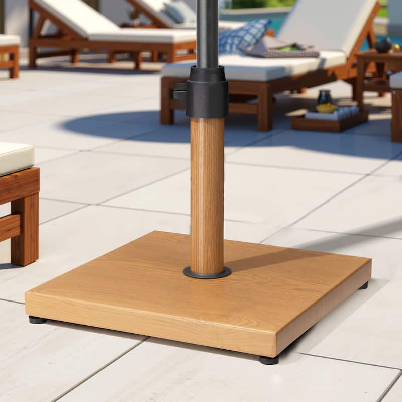 45LBS Outdoor Patio Square Concrete Market Umbrella Base Stand