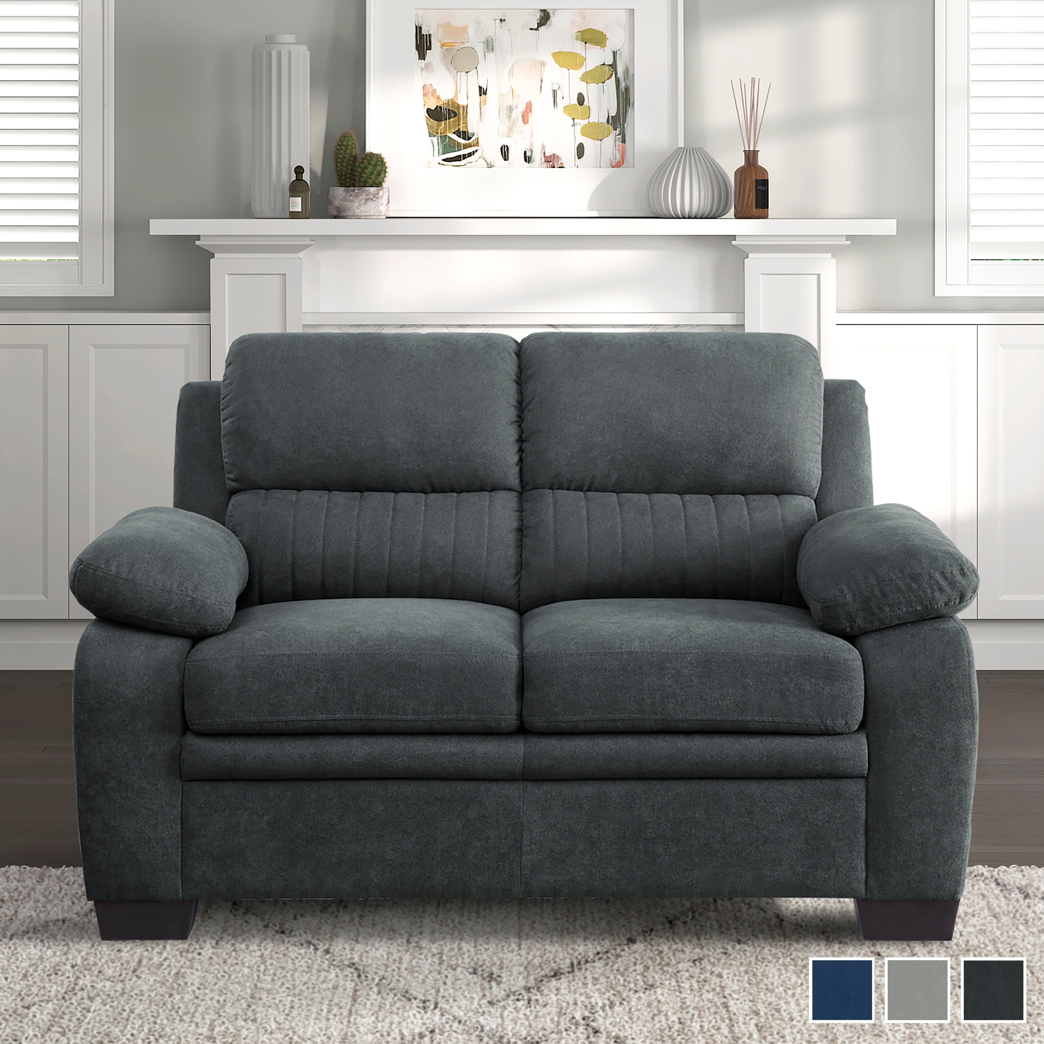Fremont & Park Onofre Fabric Living Room Loveseat