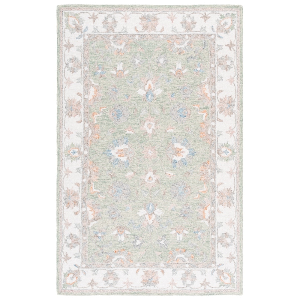SAFAVIEH Handmade Heritage Sigþridur Traditional Wool Rug