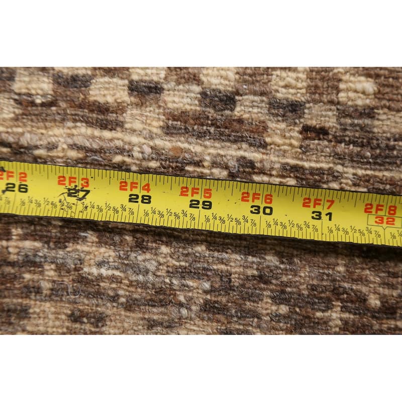 Tribal Geometric Gabbeh Kashkoli Oriental Area Rug Wool Hand-knotted - 3'0" x 5'3"