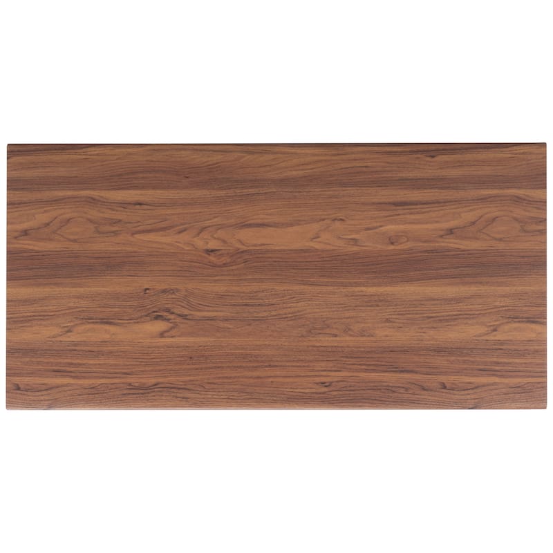 SAFAVIEH Rori Mid-Century 1-Shelf Walnut Coffee Table - 46" W x 23" D x 16" H