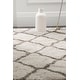 preview thumbnail 13 of 145, SAFAVIEH Hudson Shag Ariola Trellis 2-inch Thick Rug