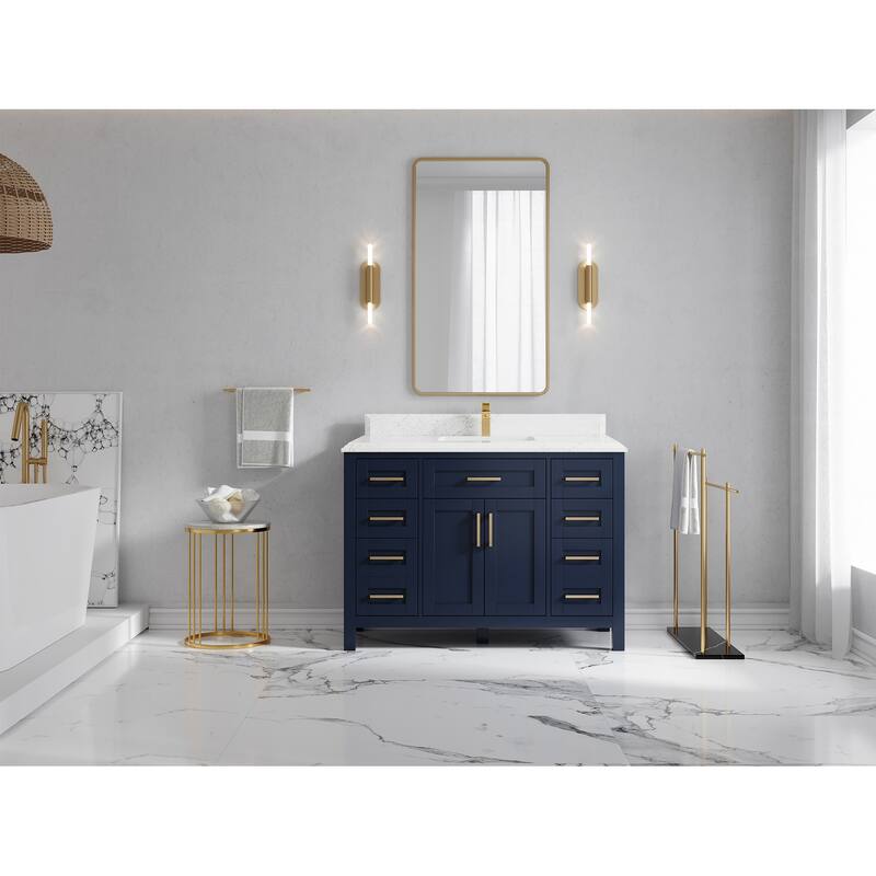 Willow Collections 48 in. W x 22 in. D Cambridge Single Sink Bathroom Vanity with Countertop