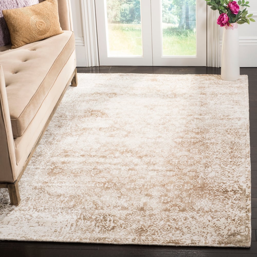 SAFAVIEH Handmade Mirage Pascasia Modern Abstract Viscose Rug