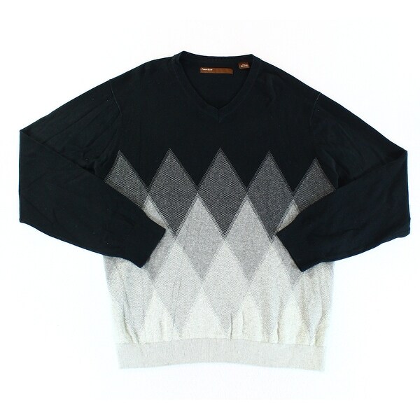 perry ellis v neck sweater
