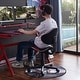 preview thumbnail 53 of 89, JJS Ergonomic Mesh Office Chair Adjustable Lumbar Support Computer Desk Chair Red