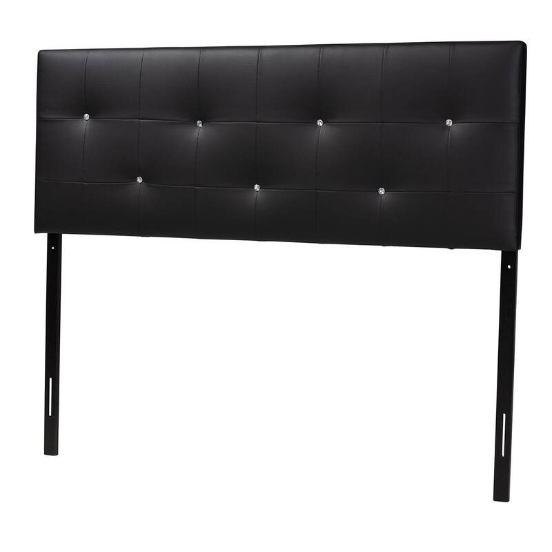 Silver Orchid Caillol Crystal Tufted Headboard