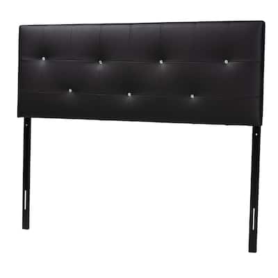 Silver Orchid Caillol Crystal Tufted Headboard