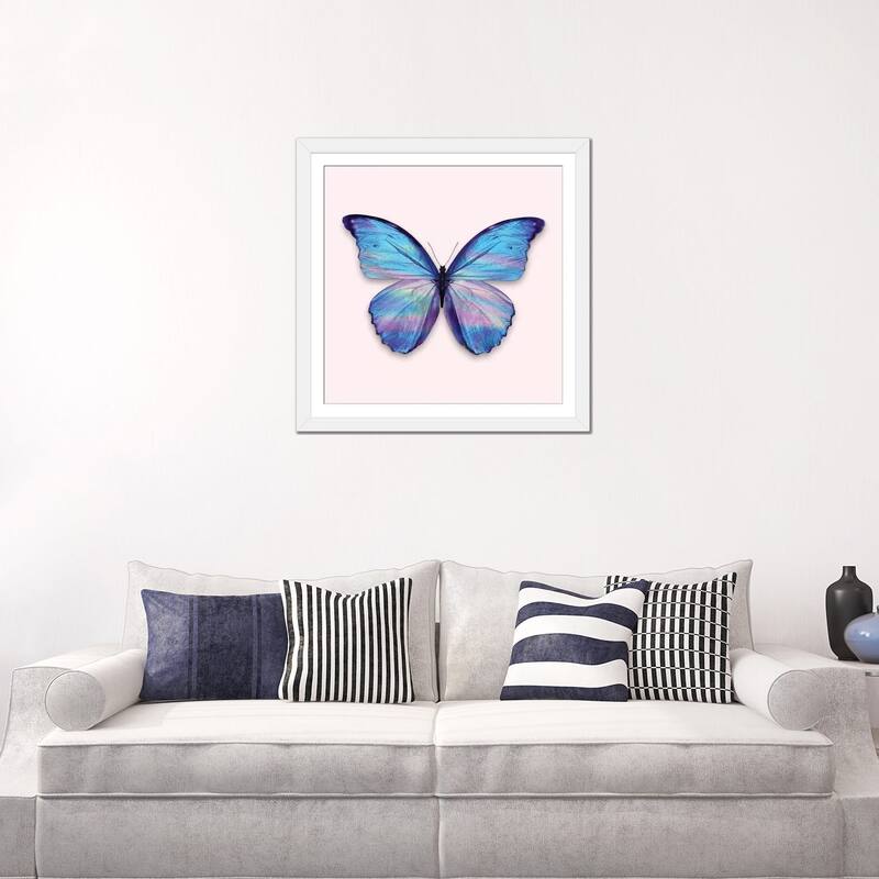 iCanvas "Holographic Butterfly" by Jonas Loose PFA