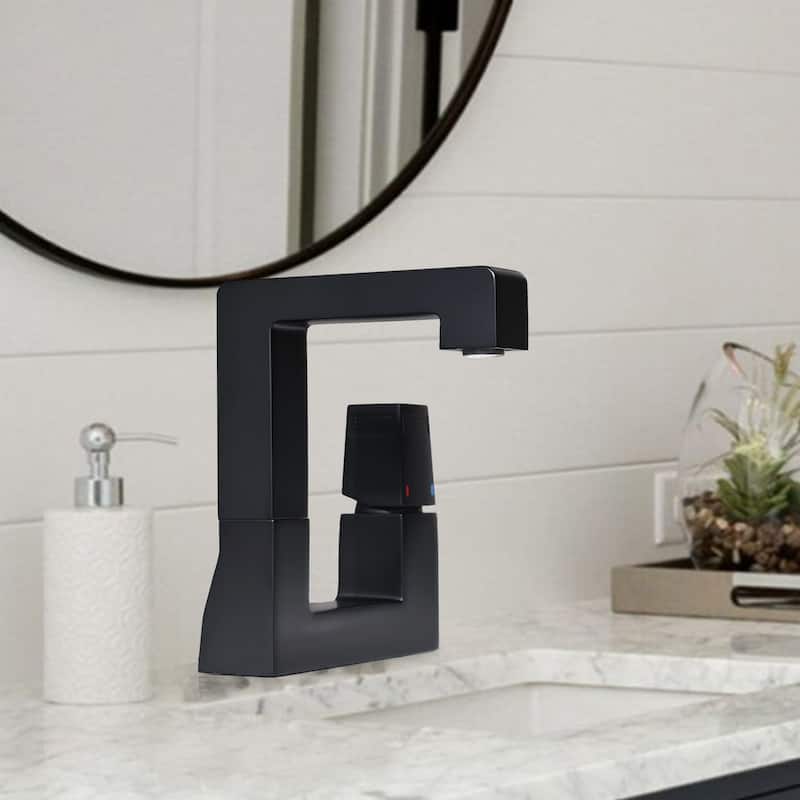 Single Handle Single Hole Bathroom Sink Faucet