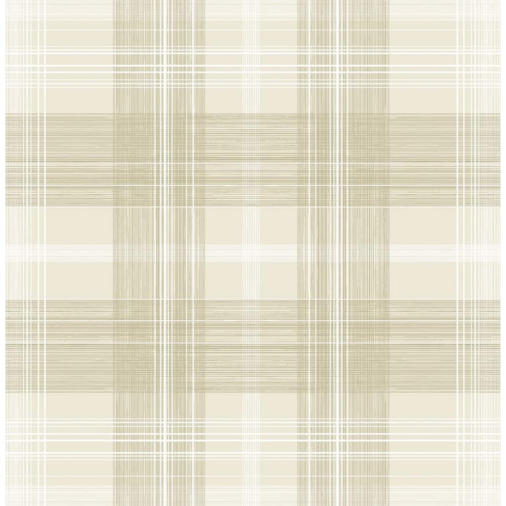Stacy Garcia Home Crossroads Plaid Peel and Stick Wallpaper