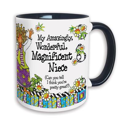 My Amazing, Wonderful, Magnificent Niece Coffee Mug - 4.500 x 4.250 x 4.250