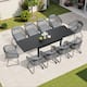 Option Grey - 106.2 in Table - 11pcs Set