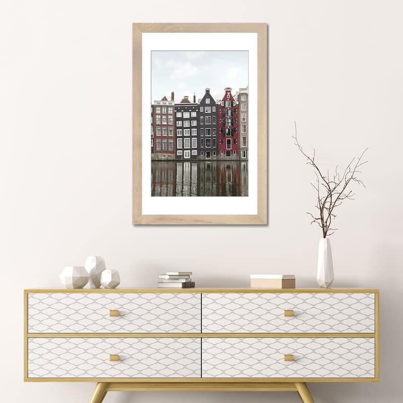 iCanvas "Canal Houses Of Amsterdam" by Henrike Schenk PFA