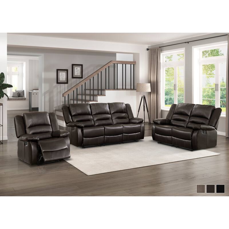 Hargreave 3-Piece Reclining Living Room Set