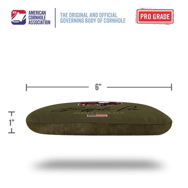 Buffalo Olive Dual Sided Cornhole Bags