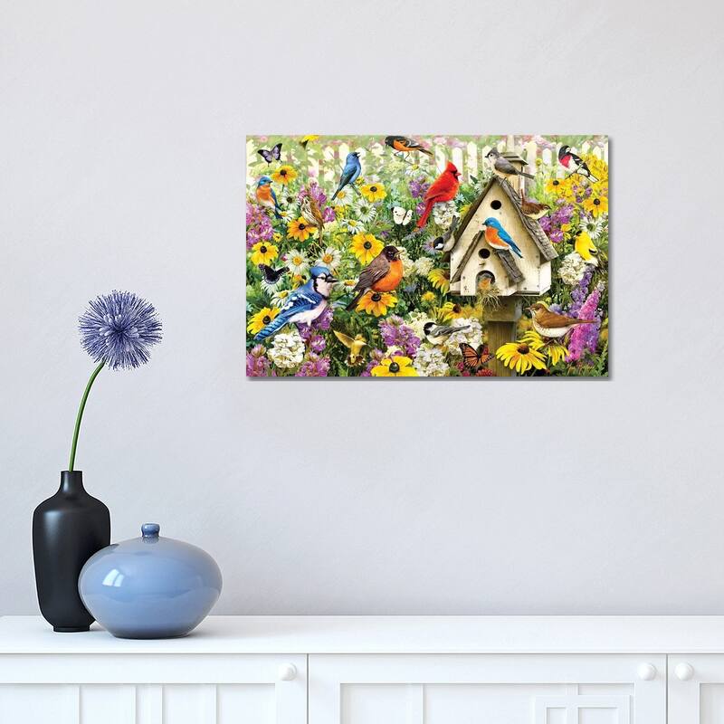 iCanvas "Chapel Birds" by Greg & Company Canvas Print - 12x18x1.5