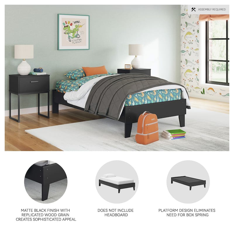 Signature Design by Ashley Socalle Platform Bed