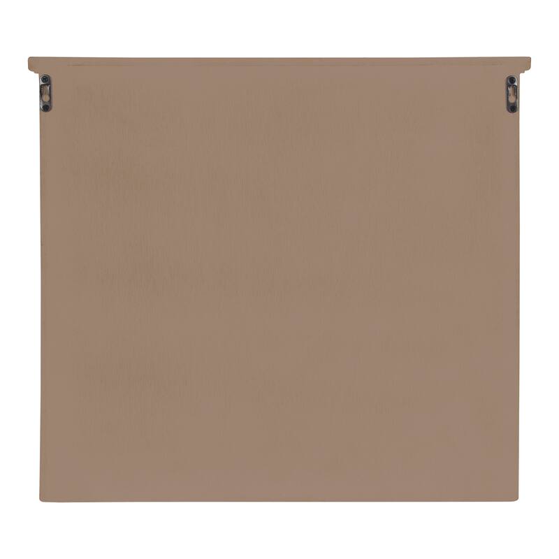 Kate and Laurel Cates Wooden Barn Door Decorative Wall Cabinet - 18x8x20