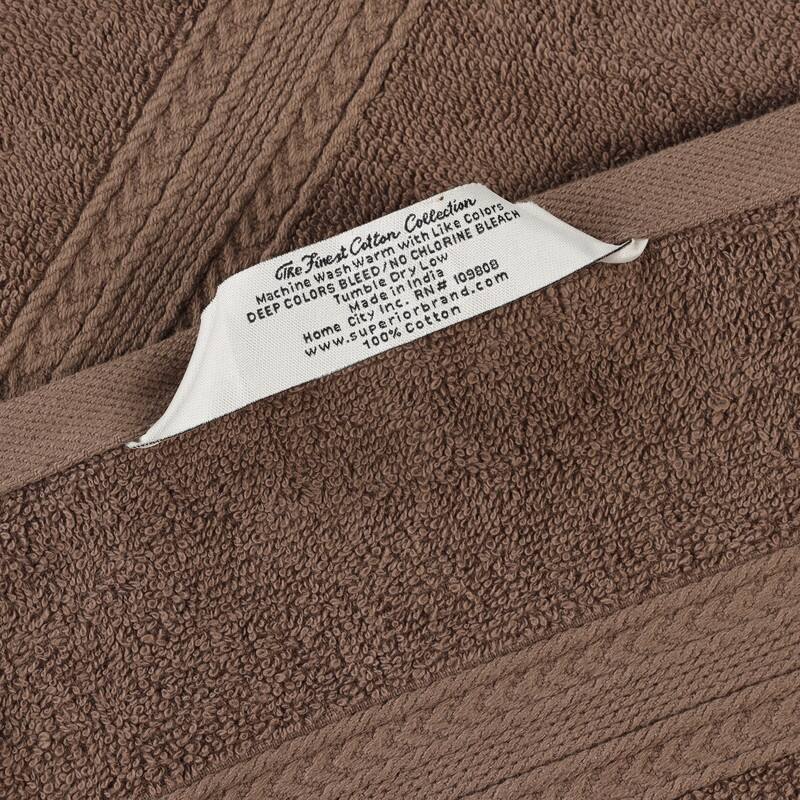 Superior Eco-Friendly Cotton 8-Piece Towel Set