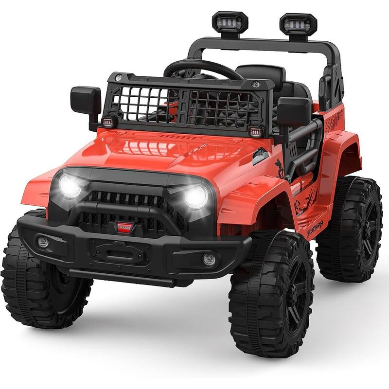 12V Electric Ride Car - Red