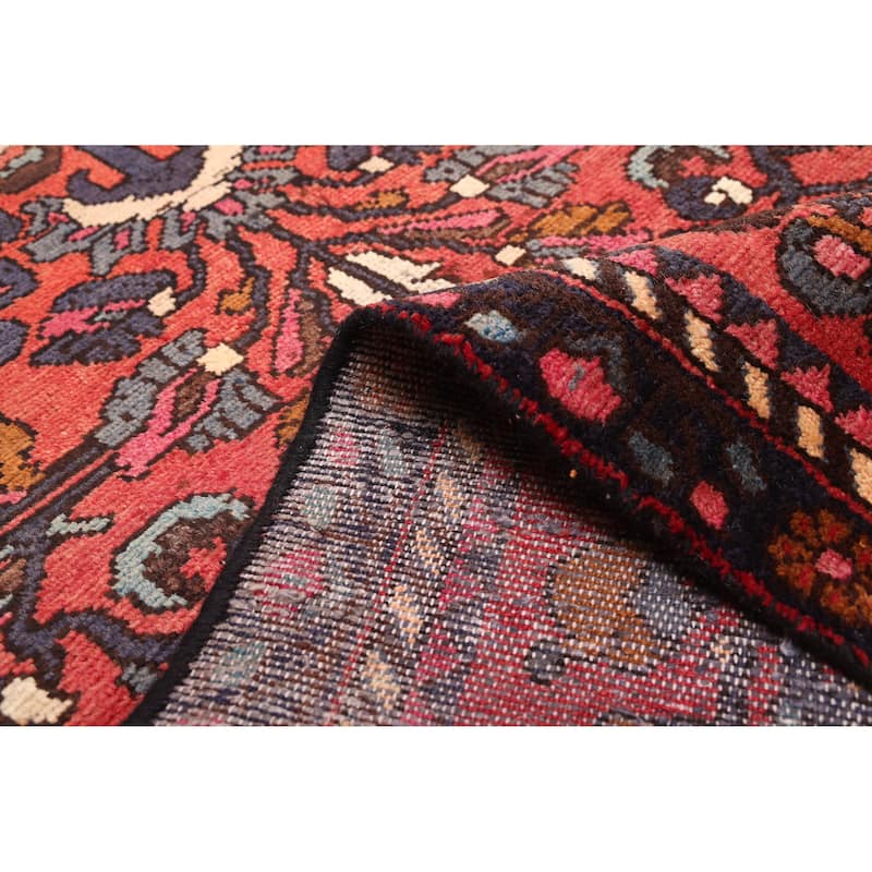 ECARPETGALLERY Hand-knotted Andelz Red Wool Rug - 3'1 x 9'11