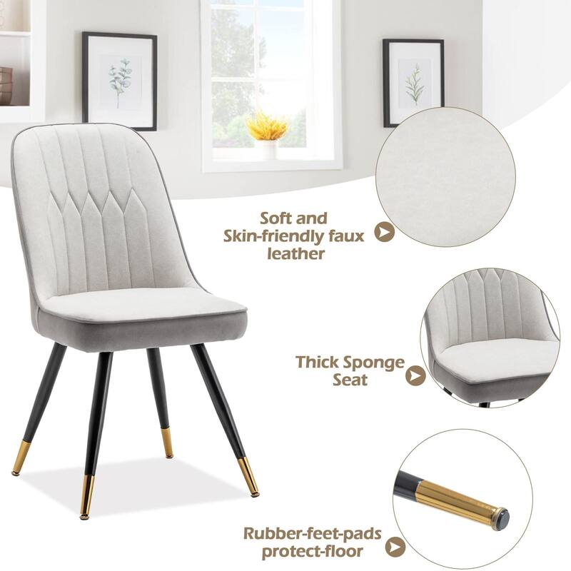 Modern Dining Chairs Set of 2,mid century dining room chairs