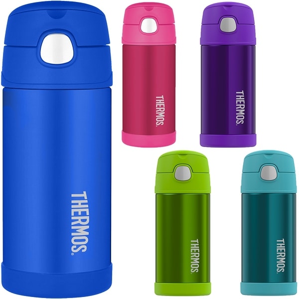 Thermos 12 oz. Kid's Funtainer Vacuum Insulated Stainless Steel Water Bottle - 12 oz.