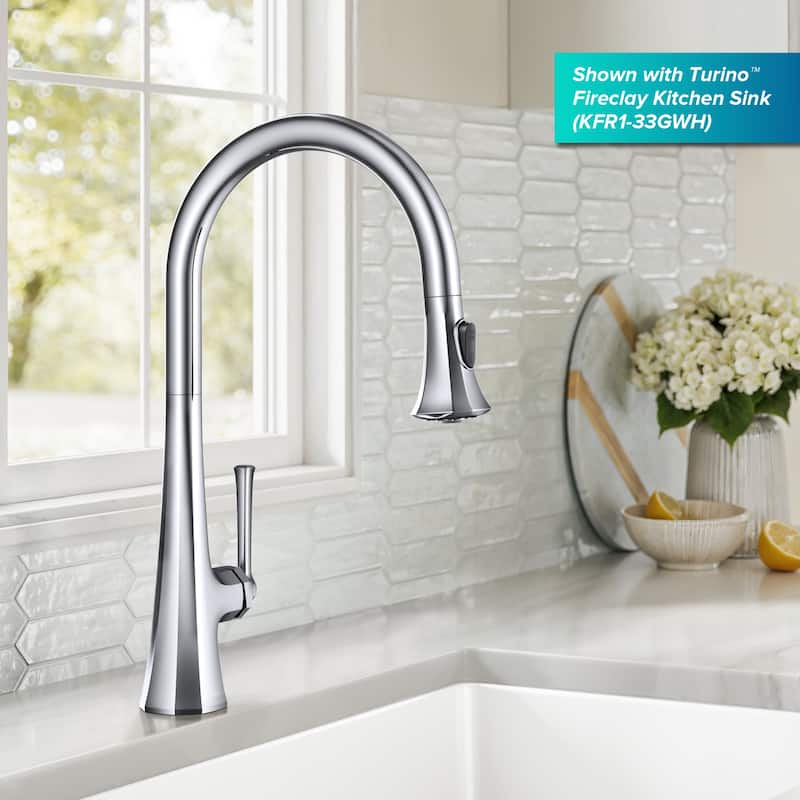 KRAUS Savan 2-Function Single Handle Pull Down Kitchen Faucet