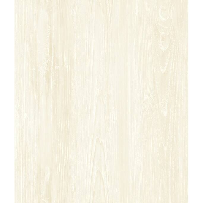 Mapleton Cream Wood Wallpaper - 20.5in x 396in x 0.025in