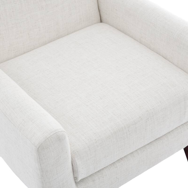 Upholstered Armchair with Wide Back Accent Chair