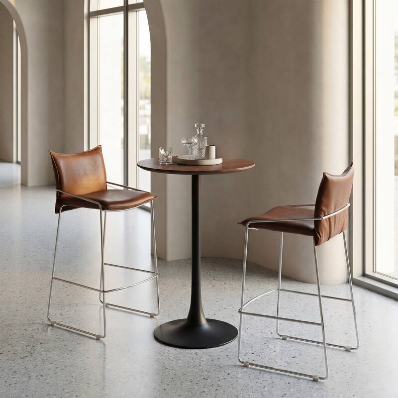Pola Barstool Brown - Brown
