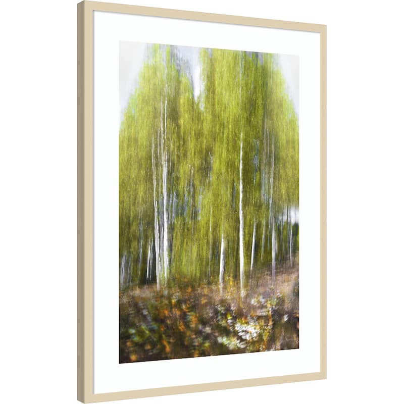 Spring grove by Christina Sillen Wood Framed Wall Art Print
