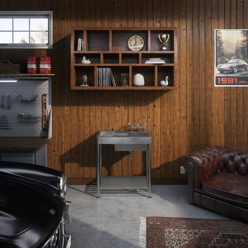 Whitehaus Collection Wall Mount Utility Faucet