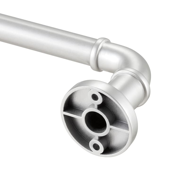 Eclipse Somerton 3/4" Industrial Pipe Blackout Wrap Curtain Rod