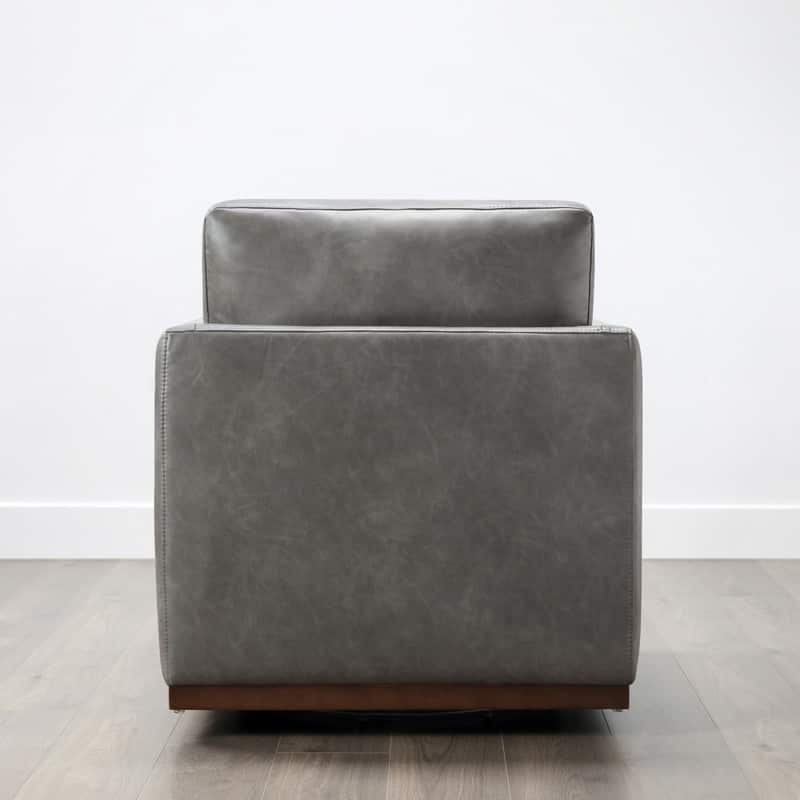 Spruce & Spring Shane Modern Swivel Accent Arm Chair