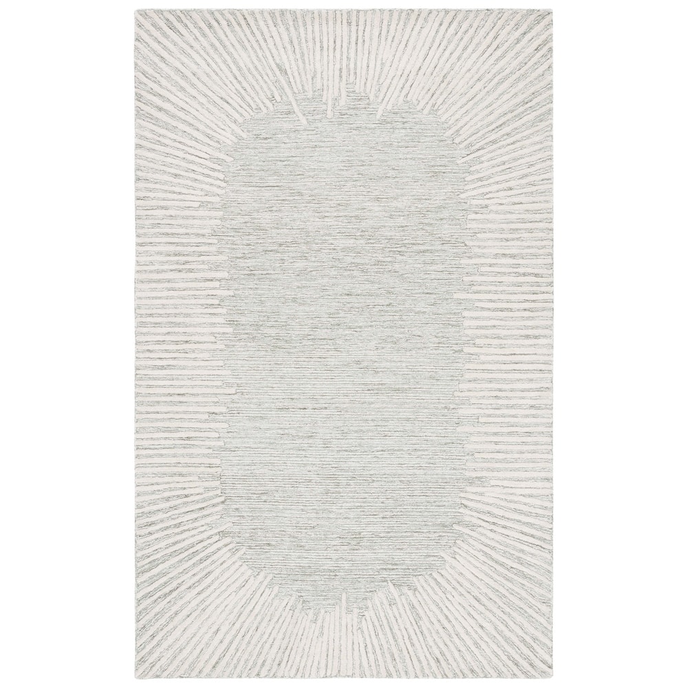SAFAVIEH Handmade Abstract Sofoula Modern Wool Rug