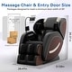 preview thumbnail 13 of 15, Luxury Zero Gravity Massage Chair Recliner with Full Body Air Pressure, Bluetooth Audio & Heating