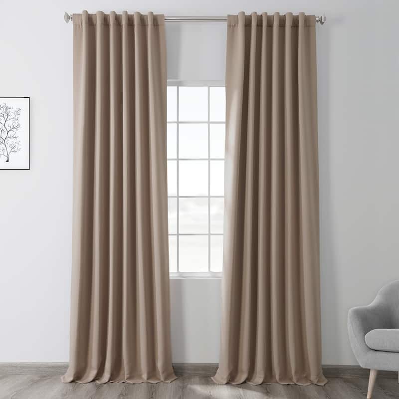 Exclusive Fabrics Room Darkening Curtain Panel Pair (2 Panels)