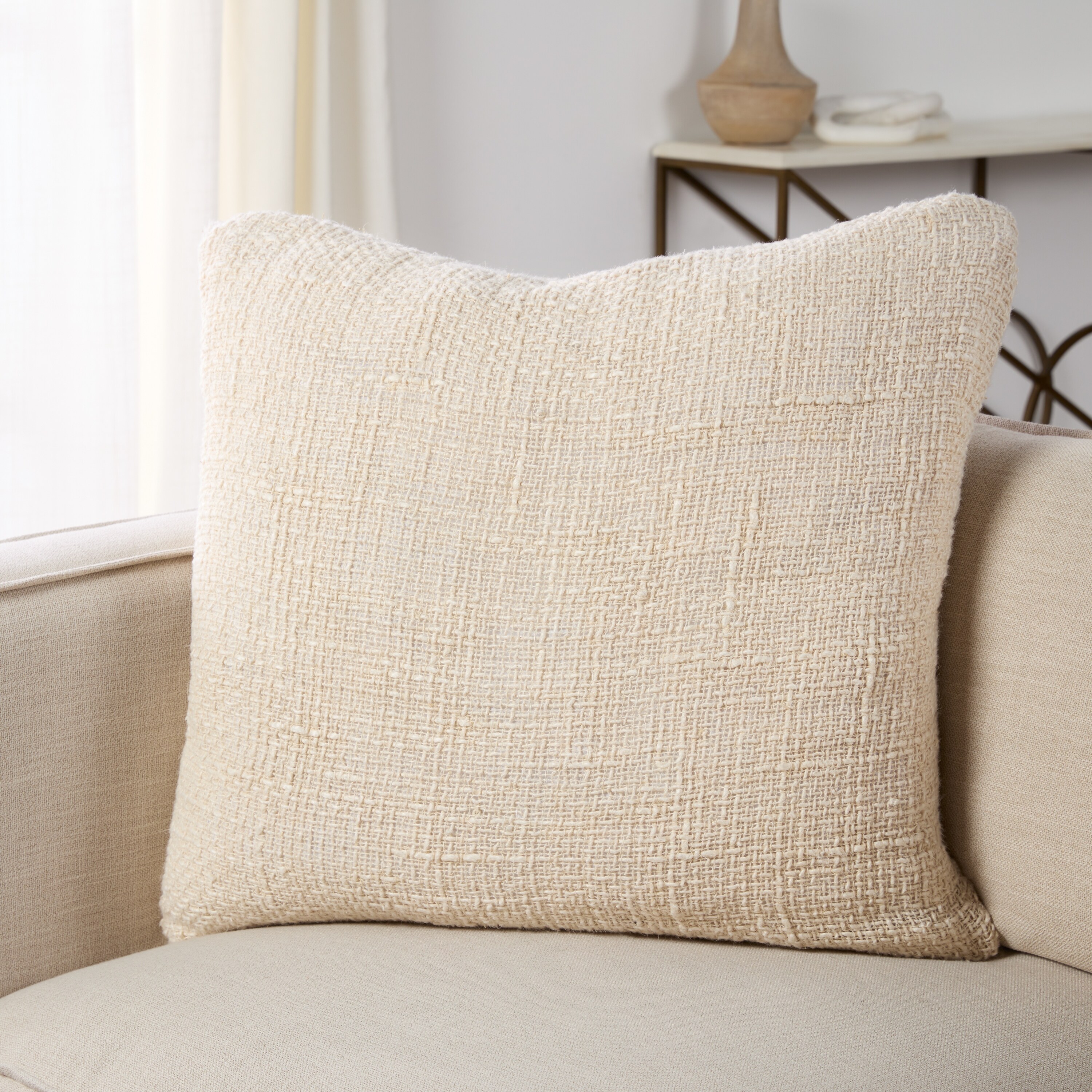 Susan 13x21 Cream With Black Details Decorative Pillow Cover Bed Bath Beyond 34241928