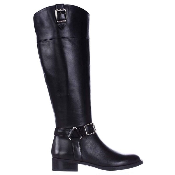 INC International Concepts Womens Fedee WC Leather Closed Toe Knee High Fashion Boots. Opens flyout.