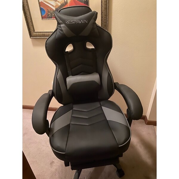 Top Product Reviews For Respawn 110 Racing Style Reclining Gaming Chair With Footrest 22848763 Overstock