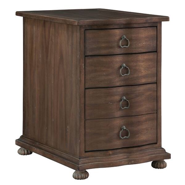 Shop Hekman 16107 Napa Valley 18 Inch Wide Wood Nightstand With Three Drawers Napa Valley Overstock 21171520