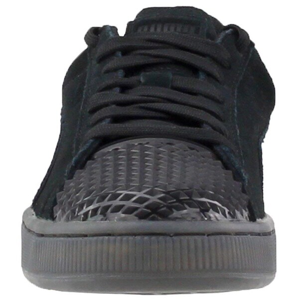 puma suede full black
