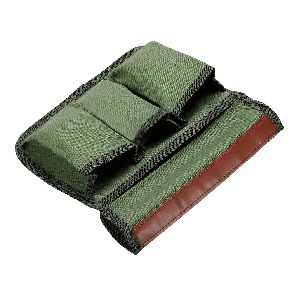 Chair Armrest Organizer, Outdoor Chair Arm Rest Magazines Bag, Green