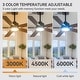 preview thumbnail 94 of 173, 42/48/52/56/62-IN LED Ceiling Fan with Light Kit and Remote(5/7-Blade)